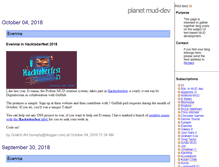 Tablet Screenshot of planet-muddev.disinterest.org